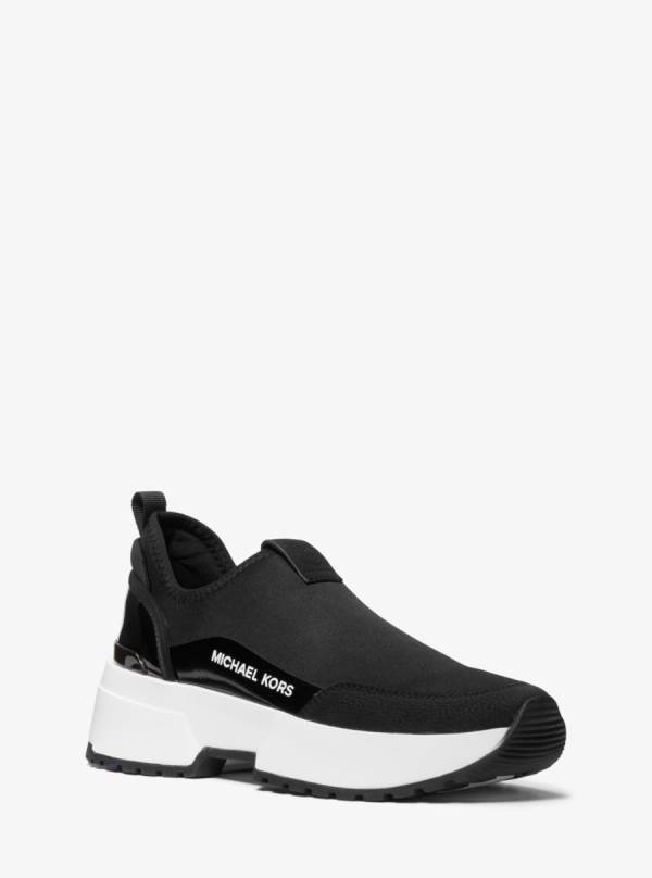 Damske Tenisky Michael Kors Muse Scuba Slip-On Čierne - Topanky Michael Kors Akcia | GCNYO-5897